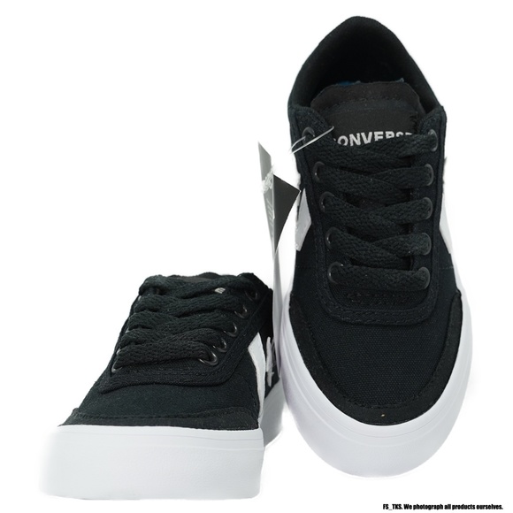 converse courtlandt ox black